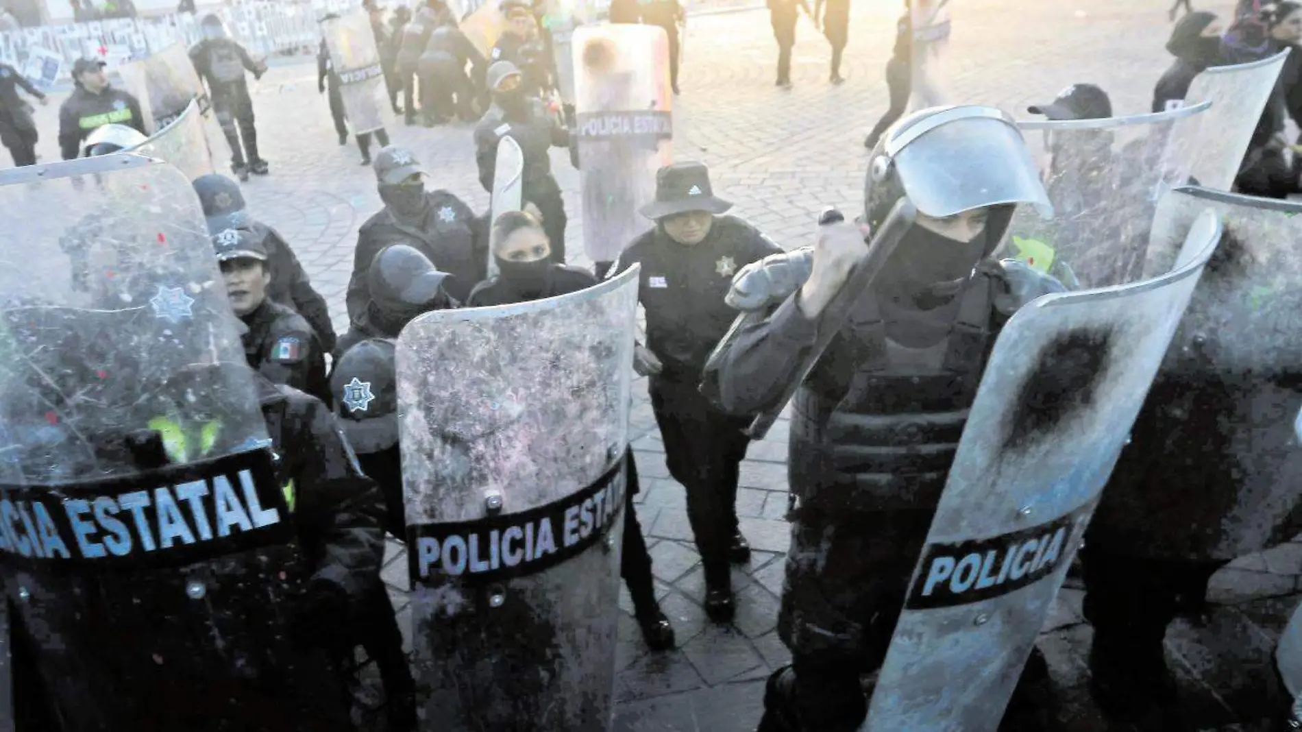 Policías 8M